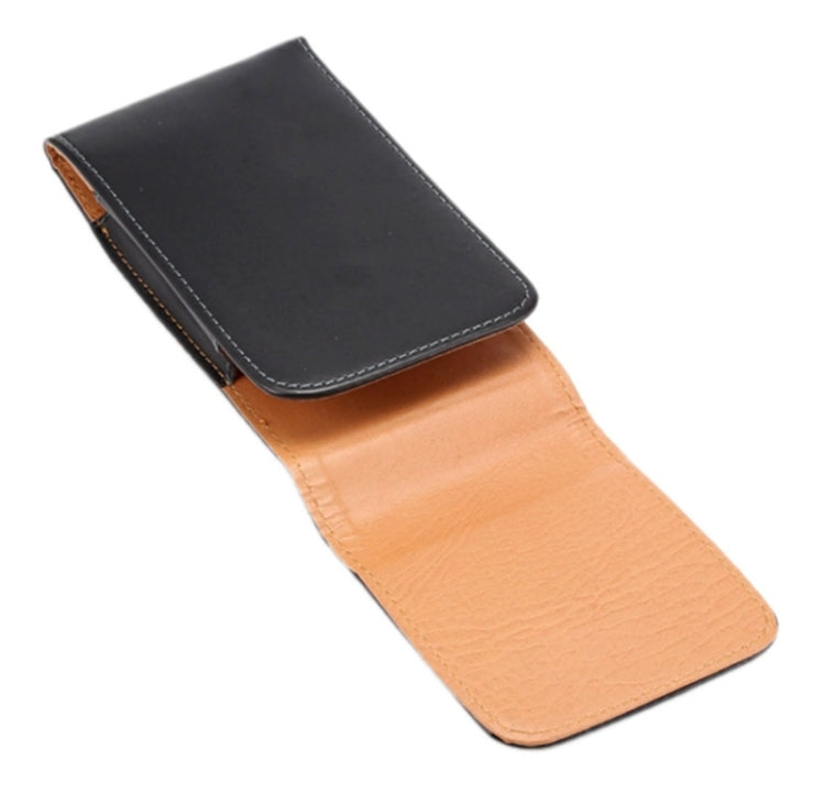 For iPhone X & Galaxy S7 & S6 / G920 Crazy Horse Texture Vertical Flip Leather Case / Waist Bag with Back Splint