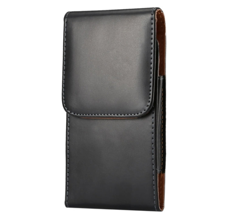 Crazy Horse Texture Vertical Flip Leather Case / Waist Bag with Back Splint for Galaxy Note 3 / N7100