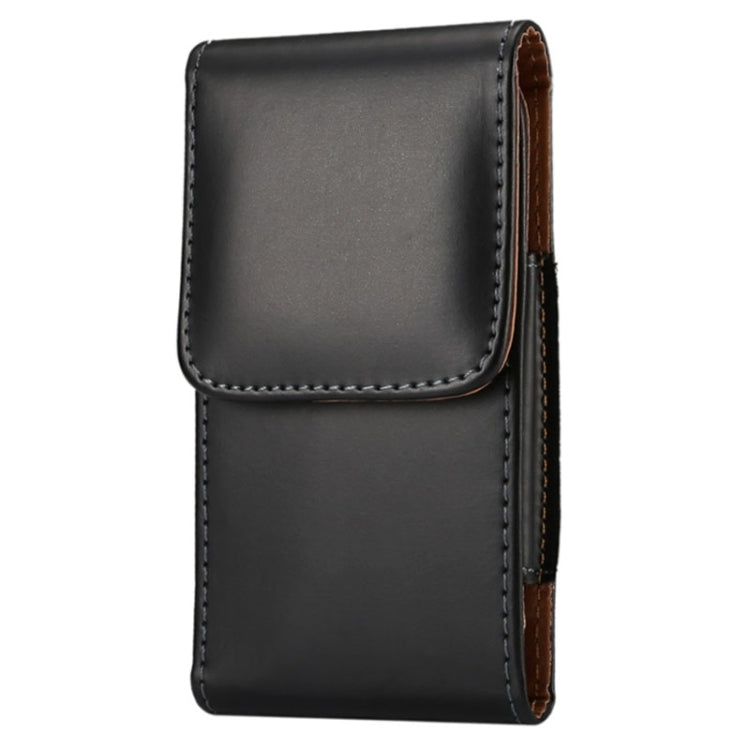 Crazy Horse Texture Vertical Flip Leather Case / Waist Bag with Back Splint for Galaxy S4 / i9500