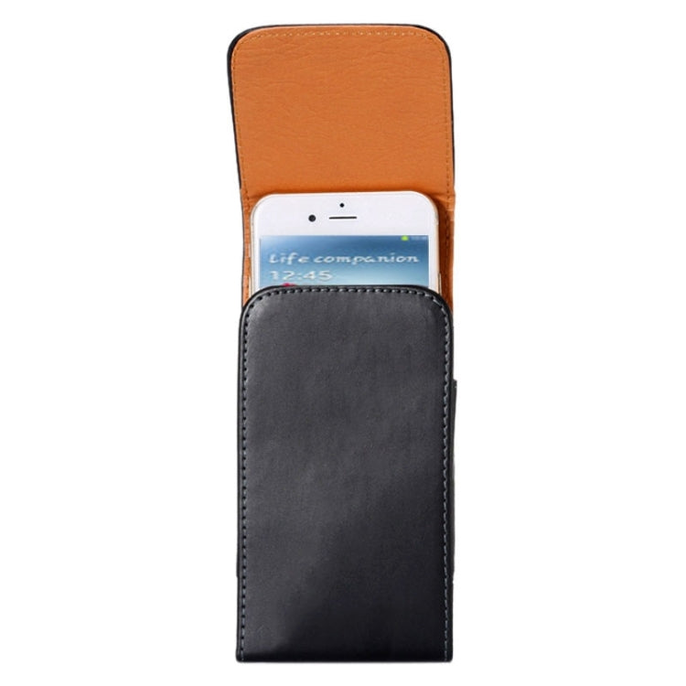 Crazy Horse Texture Vertical Flip Leather Case / Waist Bag with Back Splint for Galaxy S4 / i9500