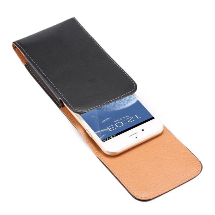 Crazy Horse Texture Vertical Flip Leather Case / Waist Bag with Back Splint for Galaxy S3 / i9300