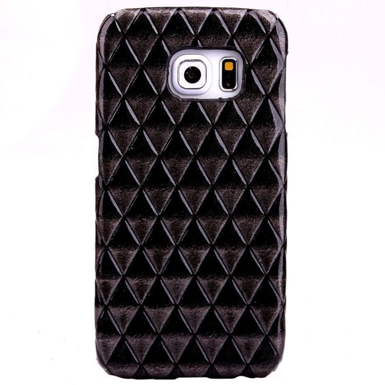 For Galaxy S6 Edge / G925 Diamond Pattern Bicolor Protective Case