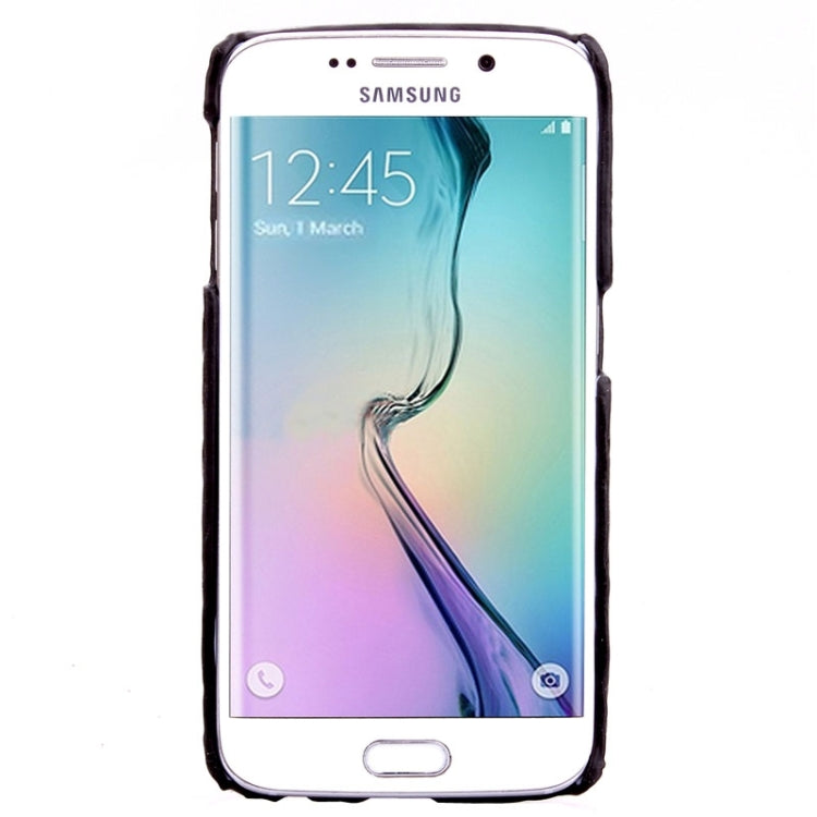 For Galaxy S6 Edge / G925 Diamond Pattern Bicolor Protective Case
