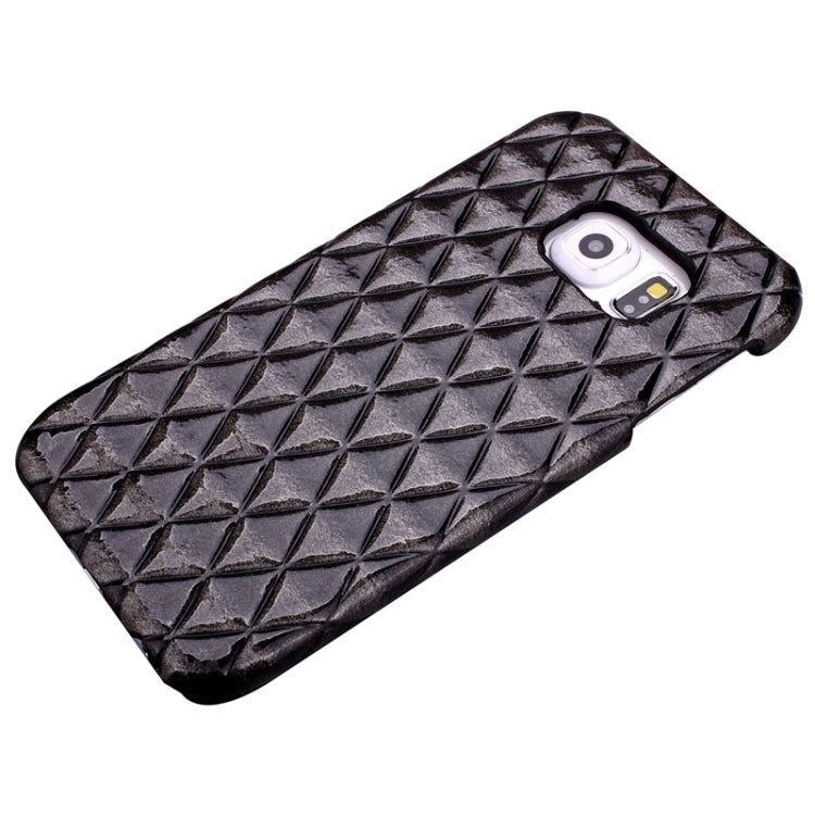 For Galaxy S6 Edge / G925 Diamond Pattern Bicolor Protective Case