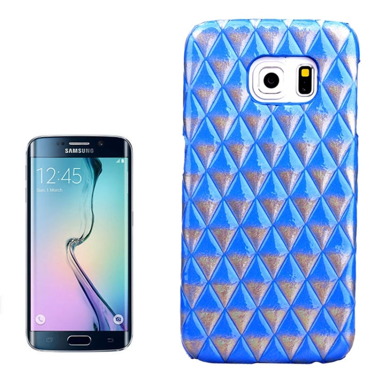 For Galaxy S6 Edge / G925 Diamond Pattern Bicolor Protective Case