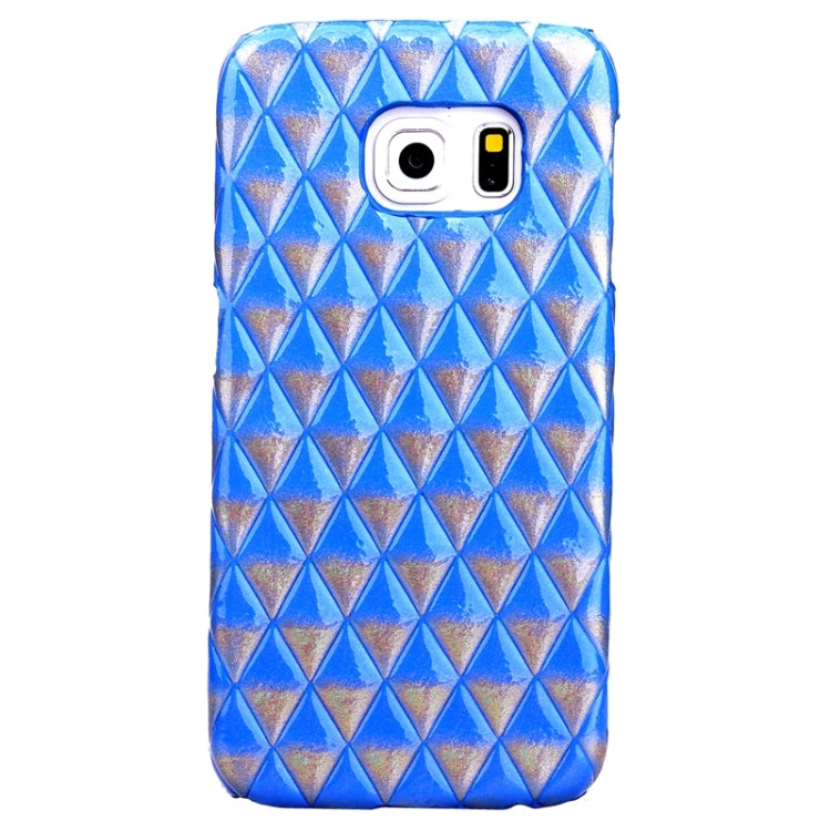 For Galaxy S6 Edge / G925 Diamond Pattern Bicolor Protective Case