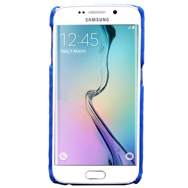 For Galaxy S6 Edge / G925 Diamond Pattern Bicolor Protective Case