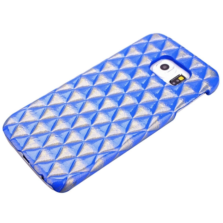 For Galaxy S6 Edge / G925 Diamond Pattern Bicolor Protective Case
