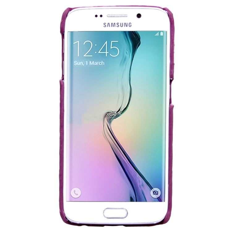 For Galaxy S6 Edge / G925 Diamond Pattern Bicolor Protective Case