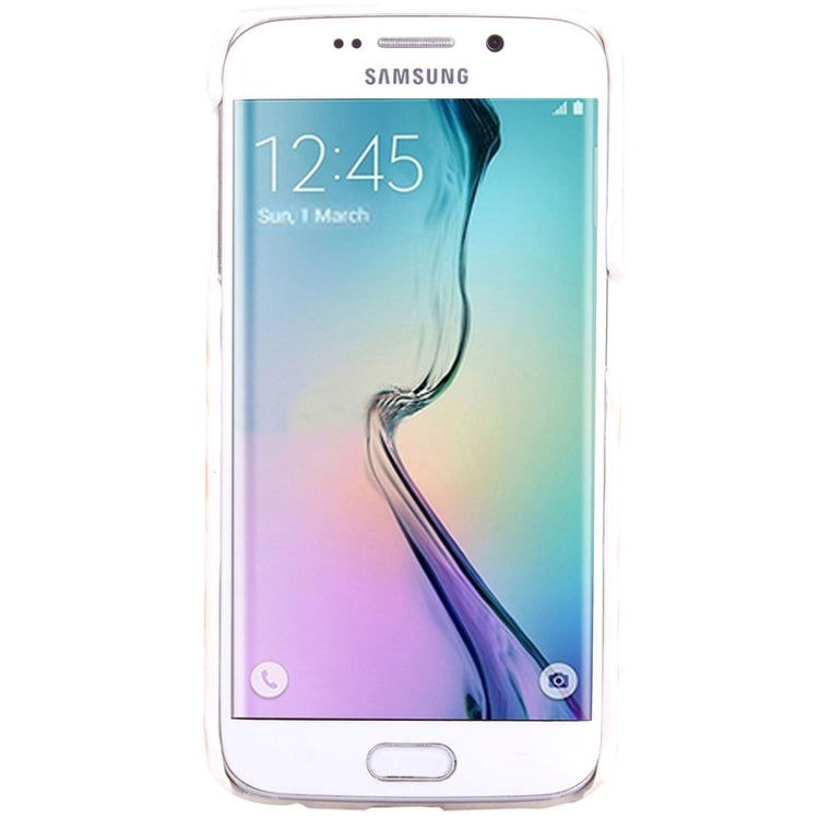 For Galaxy S6 Edge / G925 Diamond Pattern Bicolor Protective Case