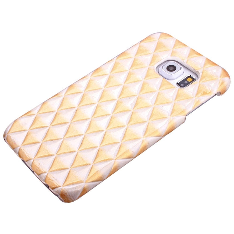 For Galaxy S6 Edge / G925 Diamond Pattern Bicolor Protective Case