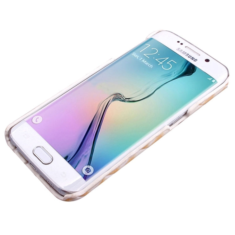For Galaxy S6 Edge / G925 Diamond Pattern Bicolor Protective Case