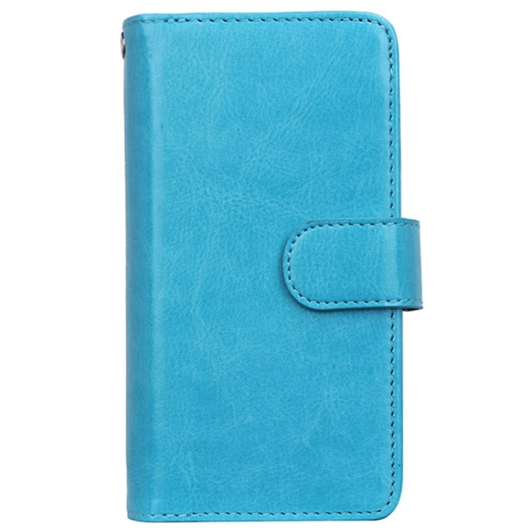 Multifunctional Crazy Horse Texture Horizontal Flip Solid Color Leather Case with Nine Card Slots & Wallet for Galaxy S4 / i9500