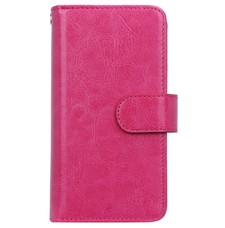 Multifunctional Crazy Horse Texture Horizontal Flip Solid Color Leather Case with Nine Card Slots & Wallet for Galaxy S4 / i9500