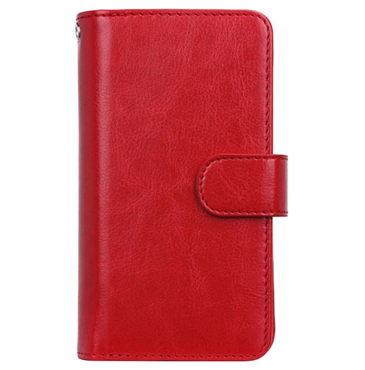 Multifunctional Crazy Horse Texture Horizontal Flip Solid Color Leather Case with Nine Card Slots & Wallet for Galaxy S4 / i9500
