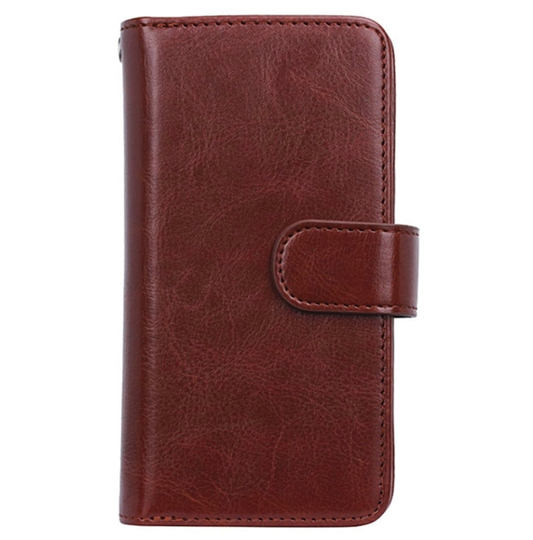 Multifunctional Crazy Horse Texture Horizontal Flip Solid Color Leather Case with Nine Card Slots & Wallet for Galaxy S4 / i9500