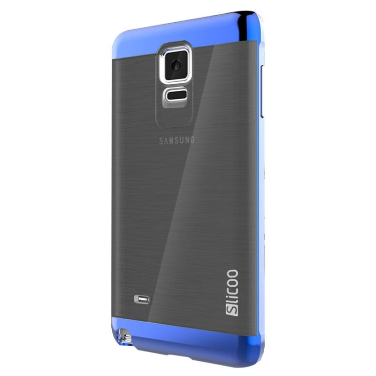 Slicoo Brushed Texture Electroplating Combination Case for Galaxy Note 4 / N910