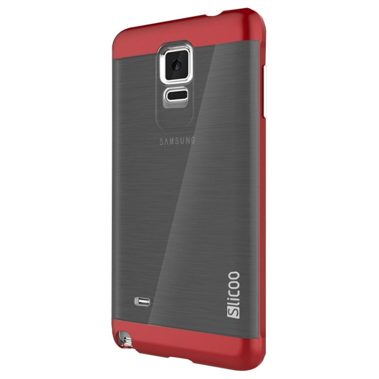 Slicoo Brushed Texture Electroplating Combination Case for Galaxy Note 4 / N910