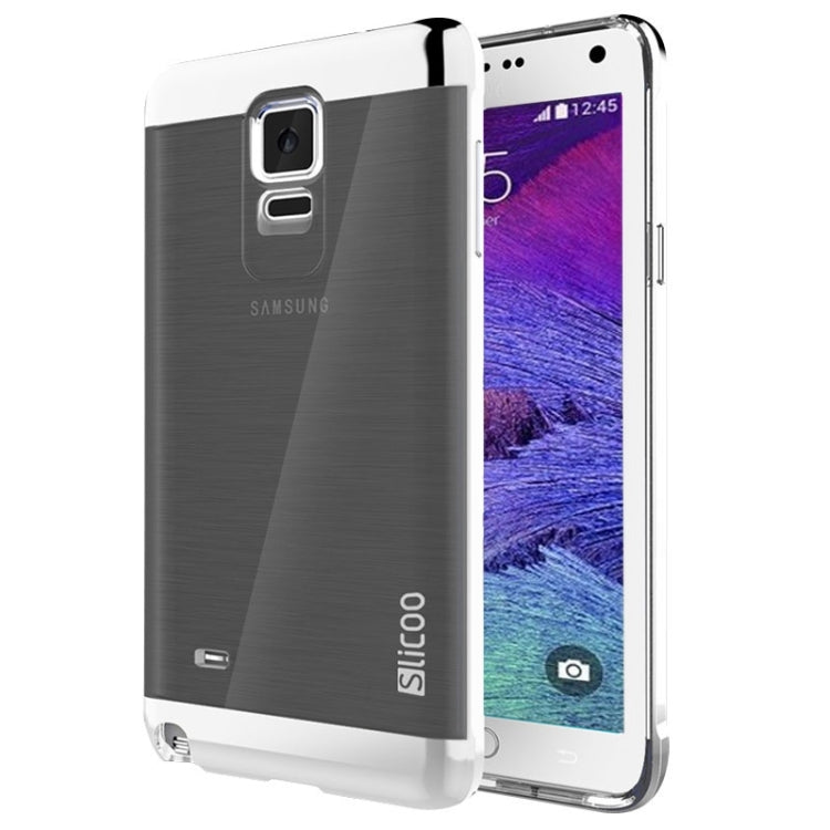 Slicoo Brushed Texture Electroplating Combination Case for Galaxy Note 4 / N910