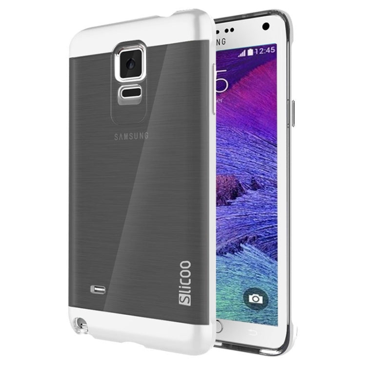 Slicoo Brushed Texture Electroplating Combination Case for Galaxy Note 4 / N910