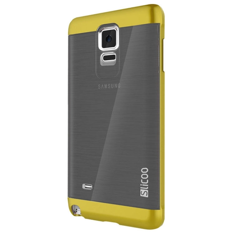 Slicoo Brushed Texture Electroplating Combination Case for Galaxy Note 4 / N910