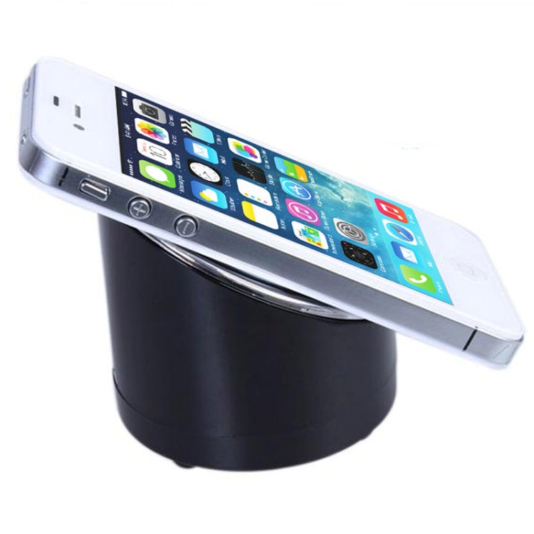 Qi Cylindric Wireless Charger Charging Pad Charging Station Transmitter, For iPhone 8 / 8 Plus / X &  Galaxy Note 2 / Note 3 / S3 /S4 / S5, Nexus 4 / Nexus 5, HTC 8X, Nokia Lumia 920 / 820(Black)