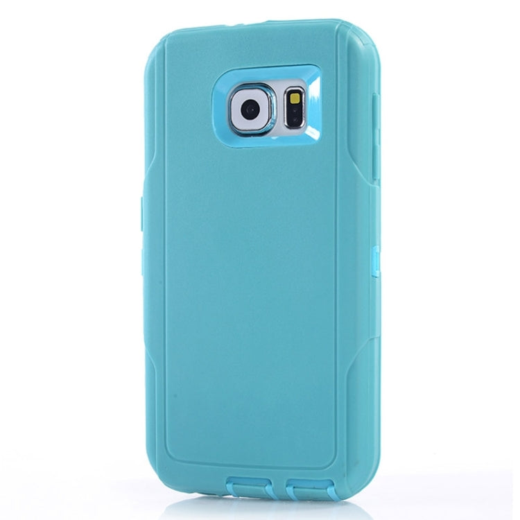 For Galaxy S6 / G920 3 in 1 Hybrid Silicon & Plastic Protective Case