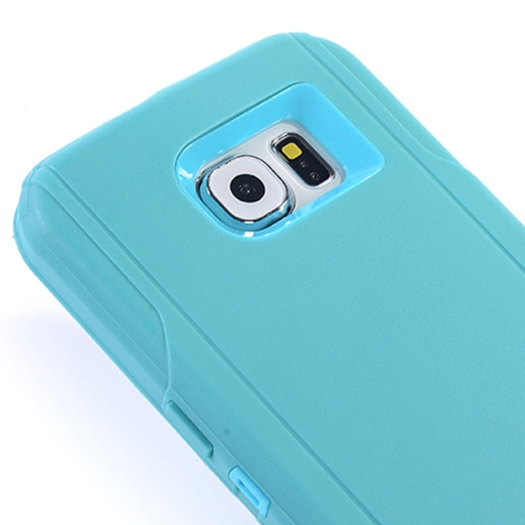 For Galaxy S6 / G920 3 in 1 Hybrid Silicon & Plastic Protective Case