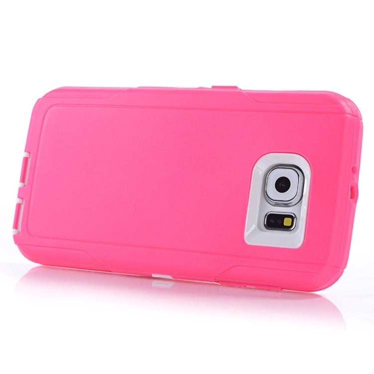 For Galaxy S6 / G920 3 in 1 Hybrid Silicon & Plastic Protective Case