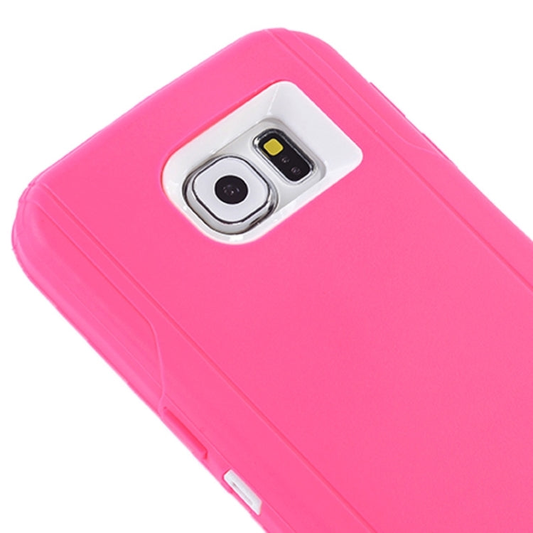 For Galaxy S6 / G920 3 in 1 Hybrid Silicon & Plastic Protective Case
