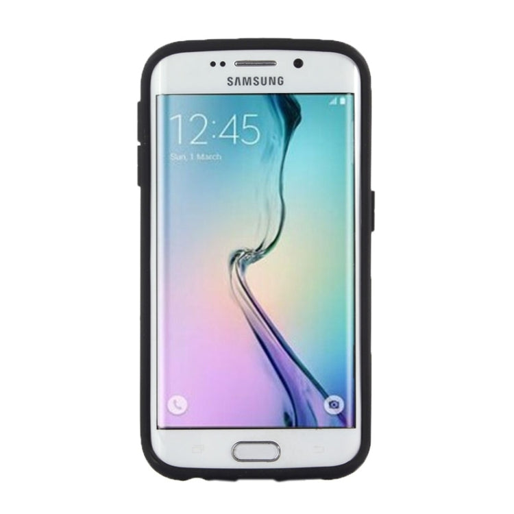 For Galaxy S6 Edge / G925 Brushed Texture TPU + PC Armor Combination Case