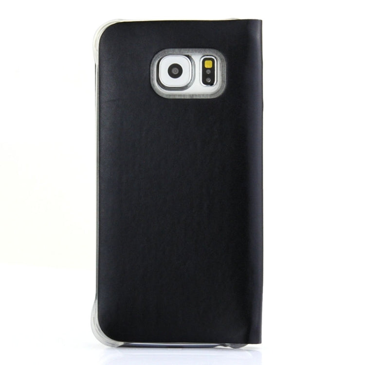 For Galaxy S6 Edge / G9250 Horizontal Flip Leather Case with Card Slots