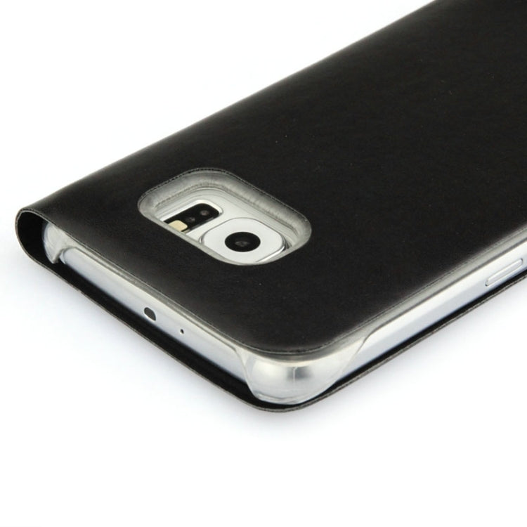 For Galaxy S6 Edge / G9250 Horizontal Flip Leather Case with Card Slots
