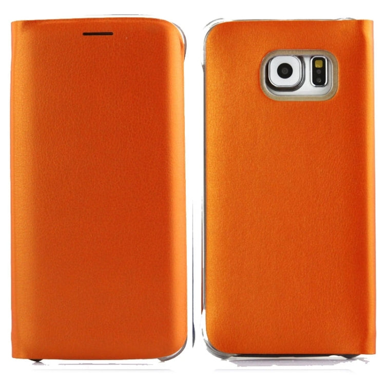 For Galaxy S6 Edge / G9250 Horizontal Flip Leather Case with Card Slots