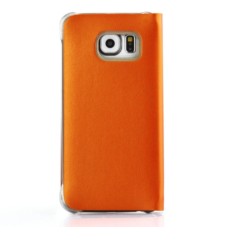 For Galaxy S6 Edge / G9250 Horizontal Flip Leather Case with Card Slots