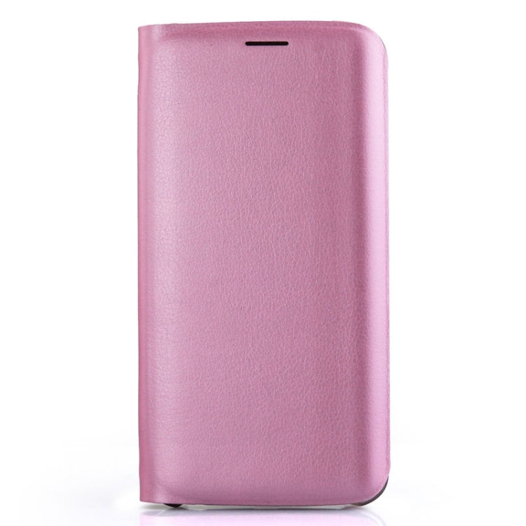 For Galaxy S6 Edge / G9250 Horizontal Flip Leather Case with Card Slots
