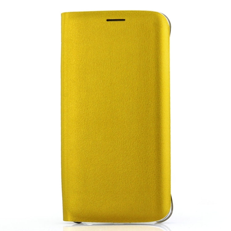 For Galaxy S6 Edge / G9250 Horizontal Flip Leather Case with Card Slots