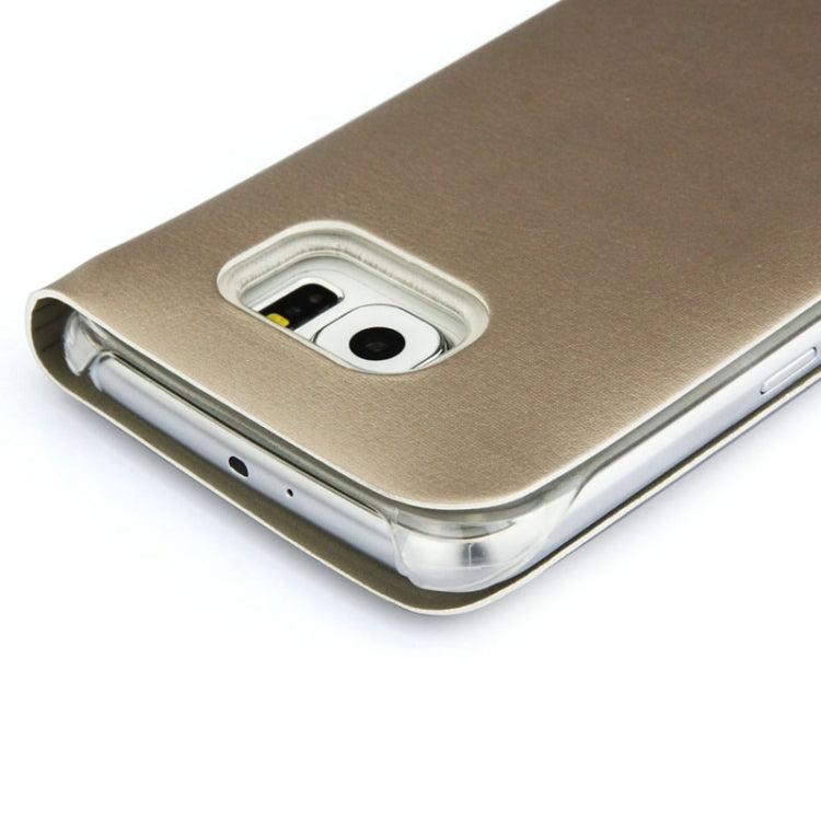 For Galaxy S6 Edge / G9250 Horizontal Flip Leather Case with Card Slots