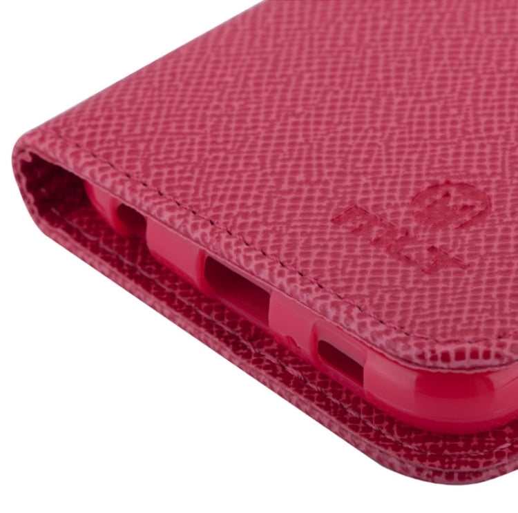 For Galaxy S6 / G920 Cross Texture Horizontal Flip Leather Case with Side Chain