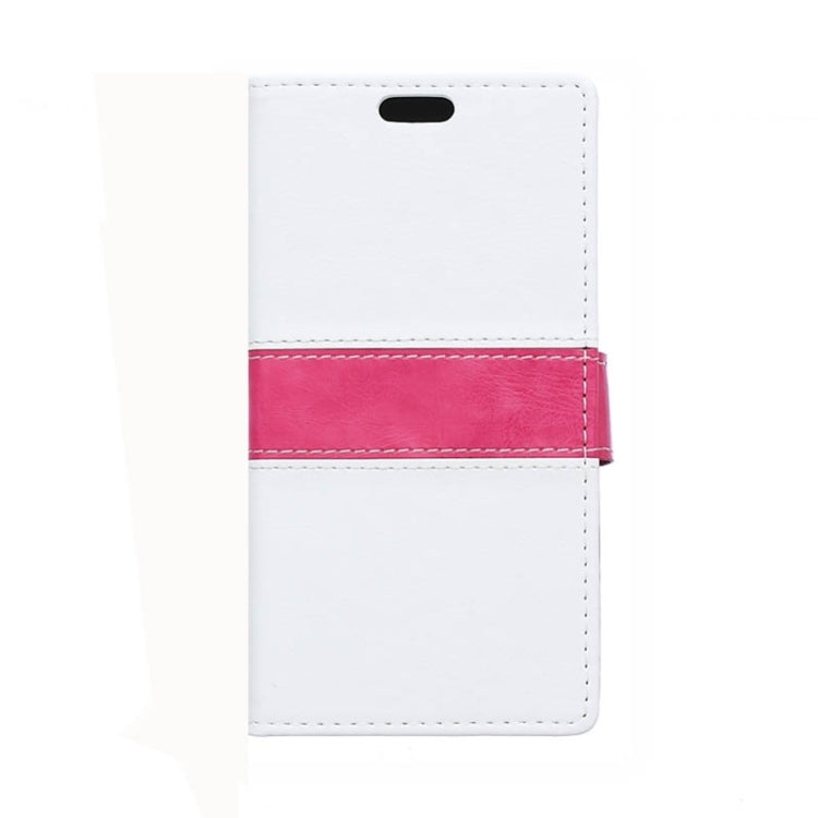 Crazy Horse Texture Color Matching Flip Leather Case with Holder & Card Slots & Wallet for Galaxy J5
