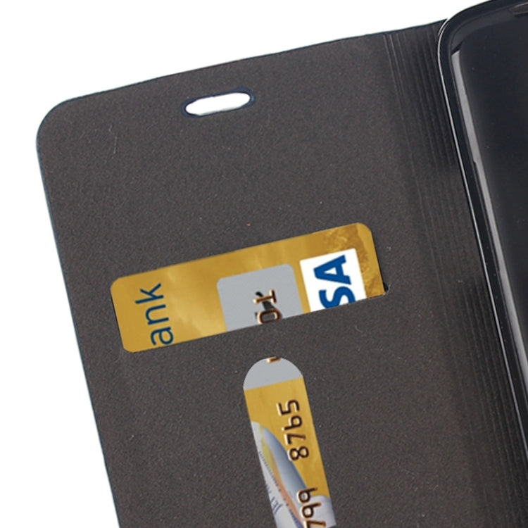 Horizontal Flip Canvas Leather Case with Card Slot & Holder for Galaxy Grand Prime / G530