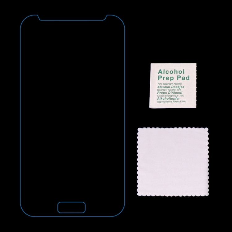 LOPURS 0.30mm 9H+ Surface Hardness 2.5D Explosion-proof Anti Blue-ray Tempered Glass Film for Galaxy Note II / N7100