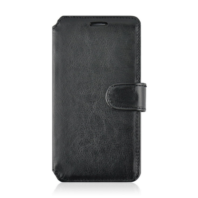 Crazy Horse Texture Color Matching Style Leather Case with Holder & Card Slots & Wallet for Galaxy A7
