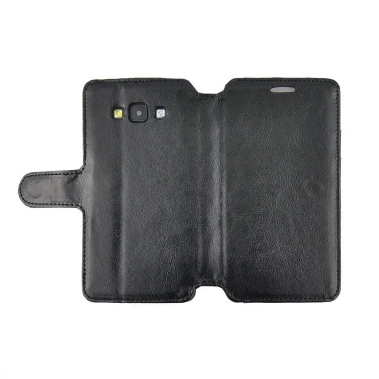 Crazy Horse Texture Color Matching Style Leather Case with Holder & Card Slots & Wallet for Galaxy A7