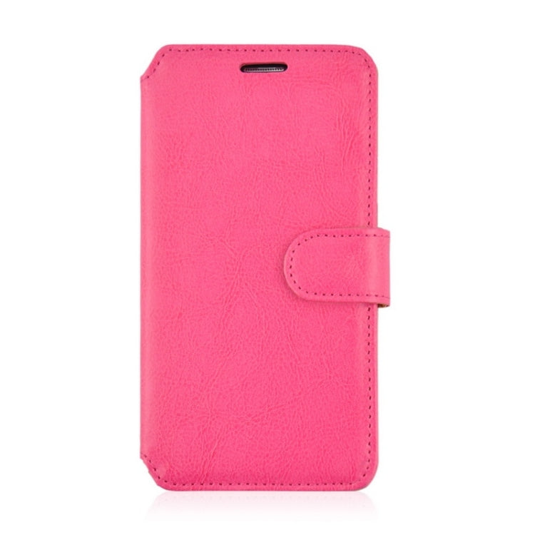 Crazy Horse Texture Color Matching Style Leather Case with Holder & Card Slots & Wallet for Galaxy A7