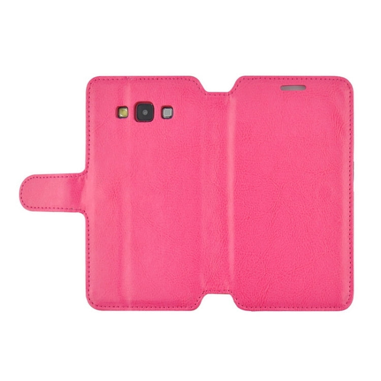 Crazy Horse Texture Color Matching Style Leather Case with Holder & Card Slots & Wallet for Galaxy A7