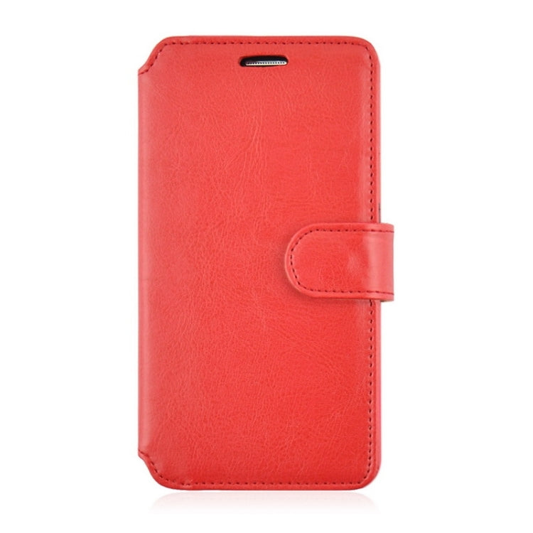 Crazy Horse Texture Color Matching Style Leather Case with Holder & Card Slots & Wallet for Galaxy A7