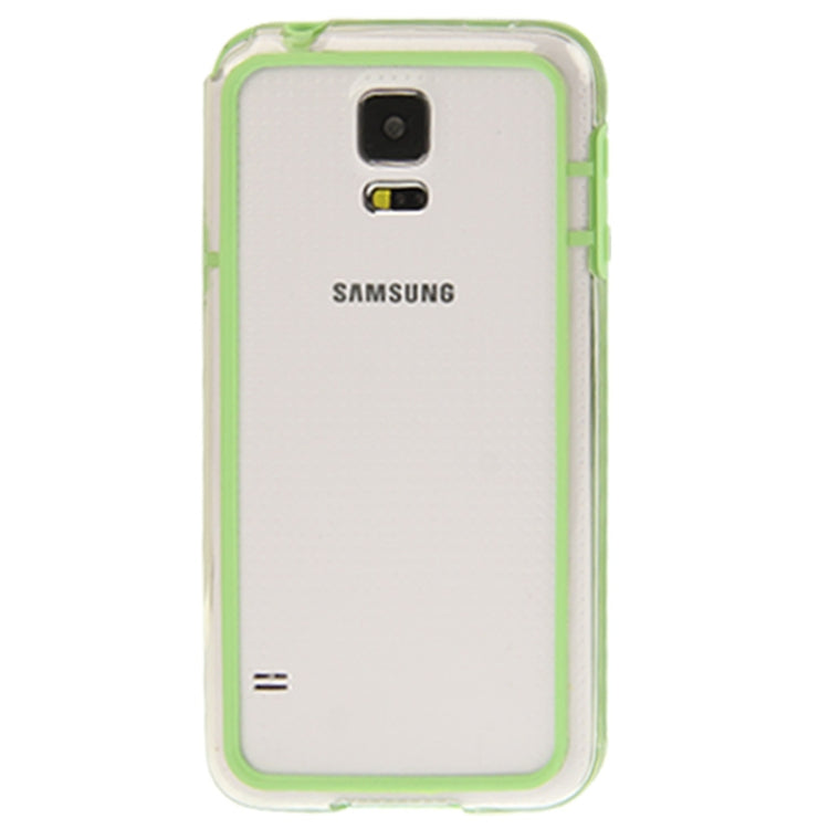 Transparent Plastic + TPU Frame Case for Galaxy S5 mini / G800