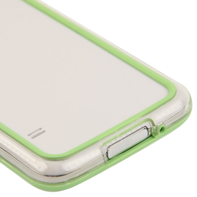 Transparent Plastic + TPU Frame Case for Galaxy S5 mini / G800