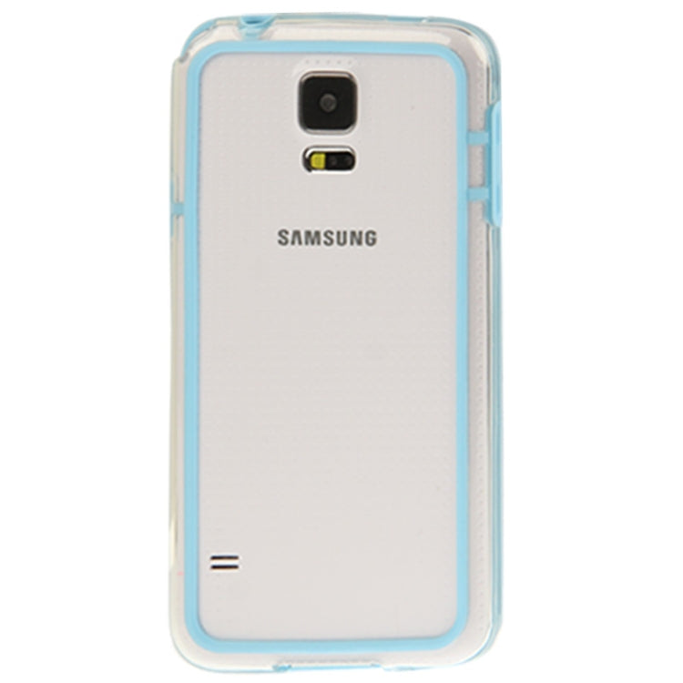 Transparent Plastic + TPU Frame Case for Galaxy S5 mini / G800